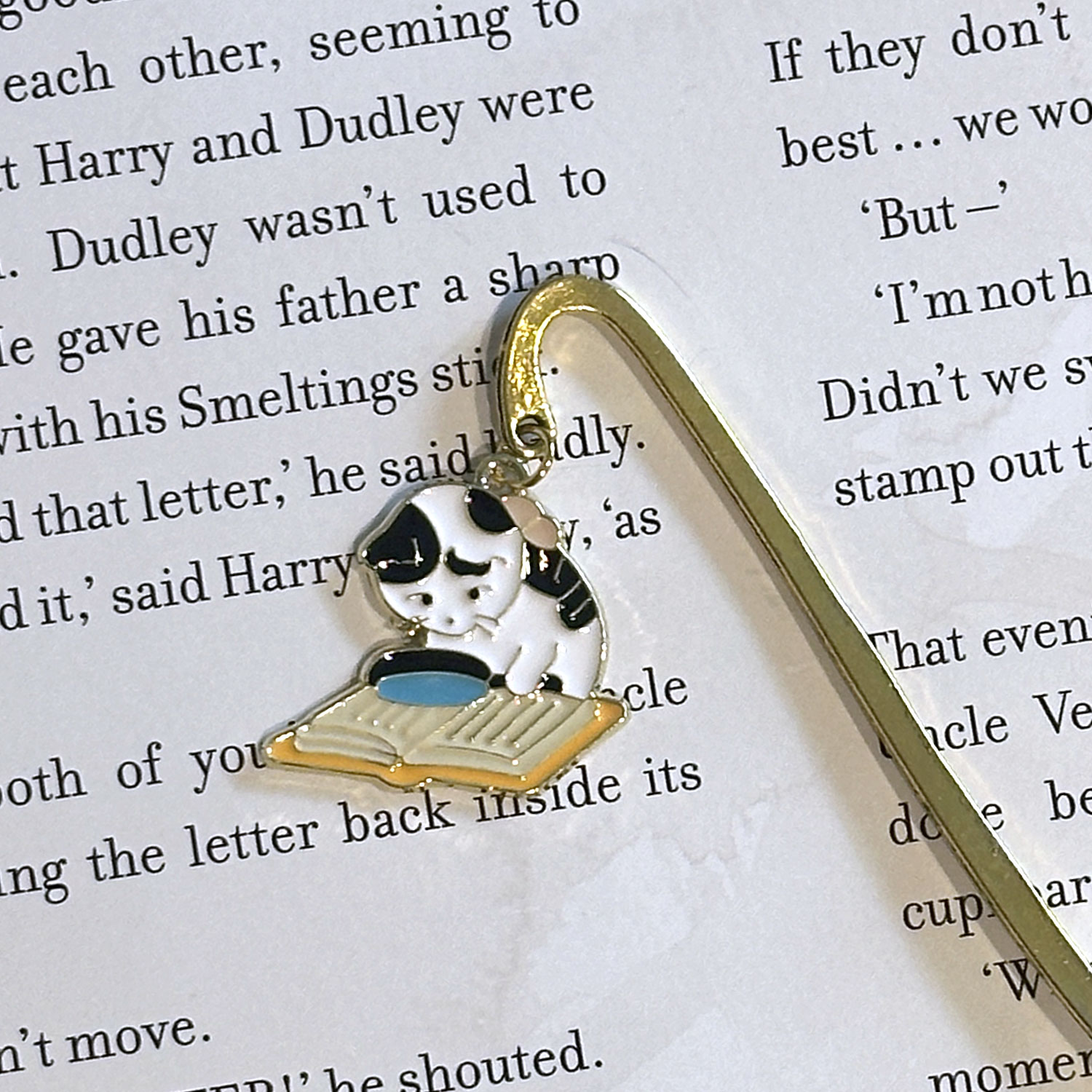 Cats + Dogs Charm Bookmarks